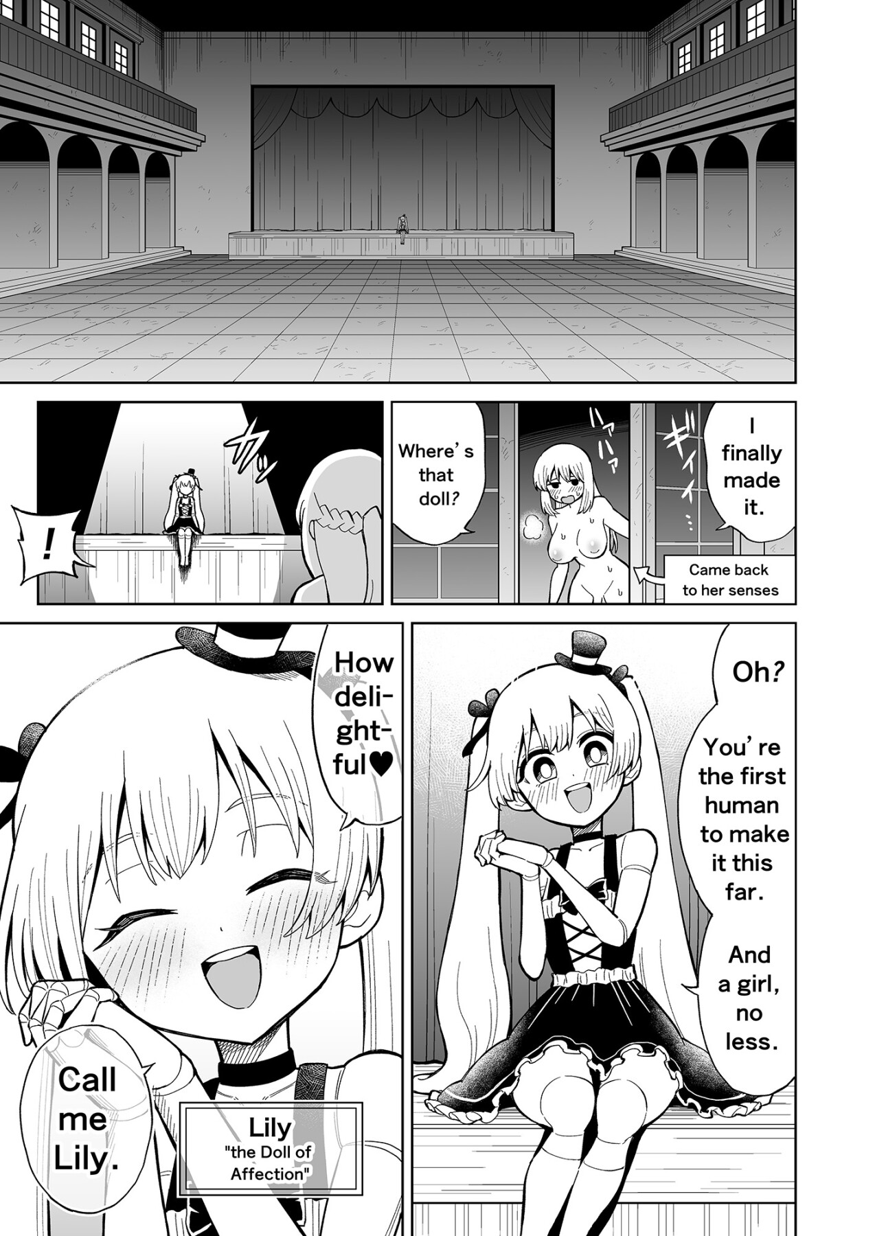 Hentai Manga Comic-Futanari Priest Clarice and Phantom Masion-Read-36